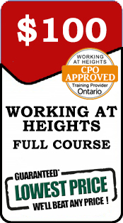 CPO Approved Working at Heights